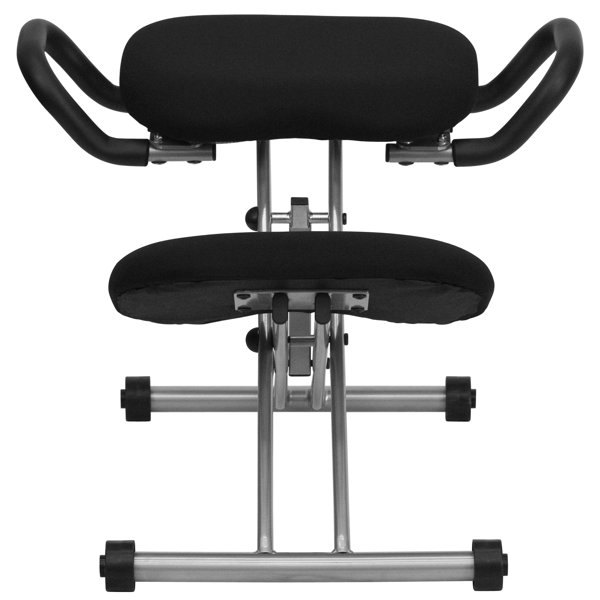 Symple Stuff Acree Ergonomic Kneeling Office Chair with Handles in